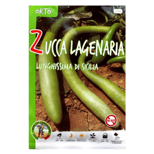 Semi Zucca Lagenaria Lunghissima di Sicilia - immagine 1