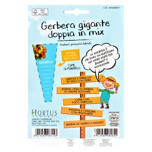 Semi Fiori Gerbera Gigante - Il Piccolo Giardiniere