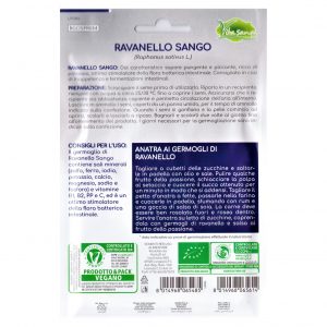 Semi Germogli Bio Edibili di Ravanello - immagine 2