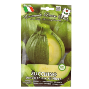 Semi Zucchino Tondo Chiaro di Nizza - immagine 1