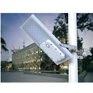 Lampada stradale solare HEX 780X a Luce Calda (Gialla), impostazione di alimentazione a 3 livelli, batteria al litio - immagine 1